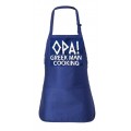 OPA! Greek Man Cooking Apron - 24" Long Medium Length